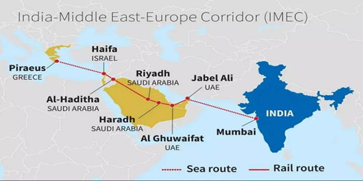 IMEC and Red Sea Crisis | Current Affairs Editorial, Notes by VajiraoIAS