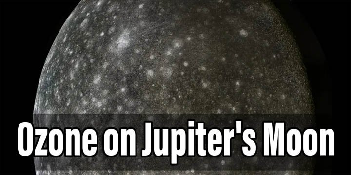 Ozone On Jupiter's Moon