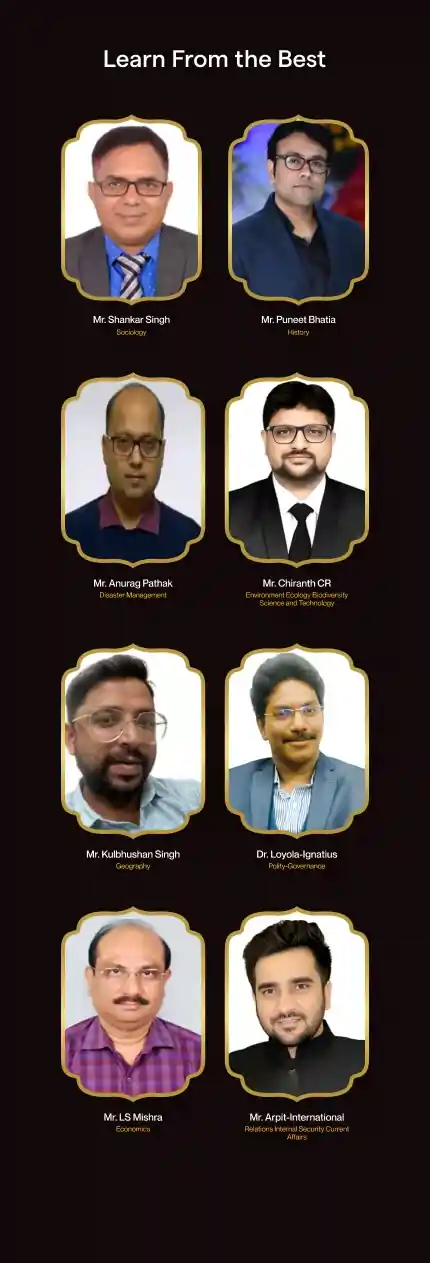 Faculty of Vajirao IAS