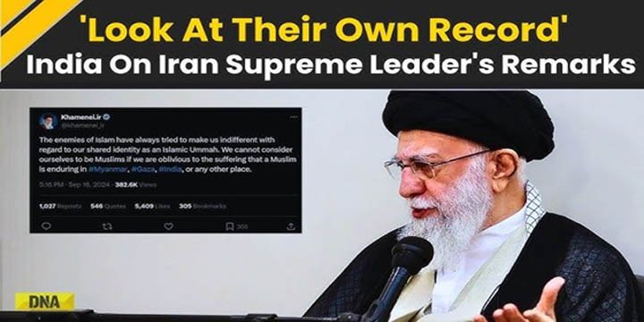 Iran's Supreme Leaders Remarks On Status of Muslims In India