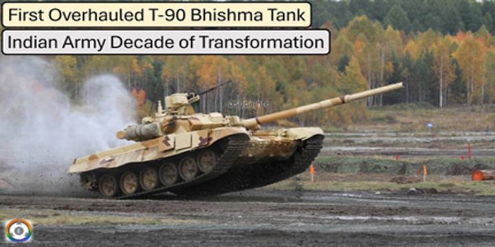 Overhauled T90 Bhishma