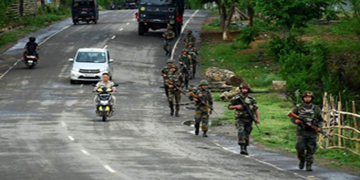 AFSPA re-imposed by the Central Government in six police station areas of Manipur: