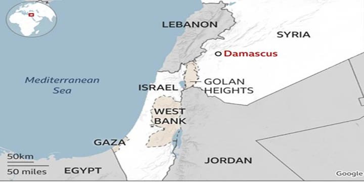 Israel Military Strikes In Syria