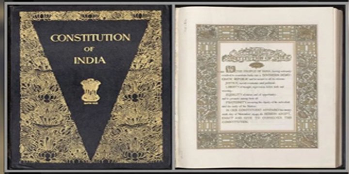 Controversy related to removal of miniature paintings mentioned in the Constitution: