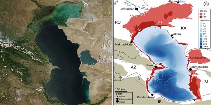 The Shrinking Caspian Sea