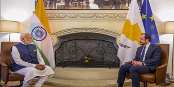 Prime Minister's visit to Cyprus gives a strategic boost to India-Cyprus relations: