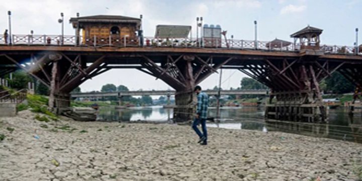 Cause of unprecedented heat in Kashmir and its climatic impact: