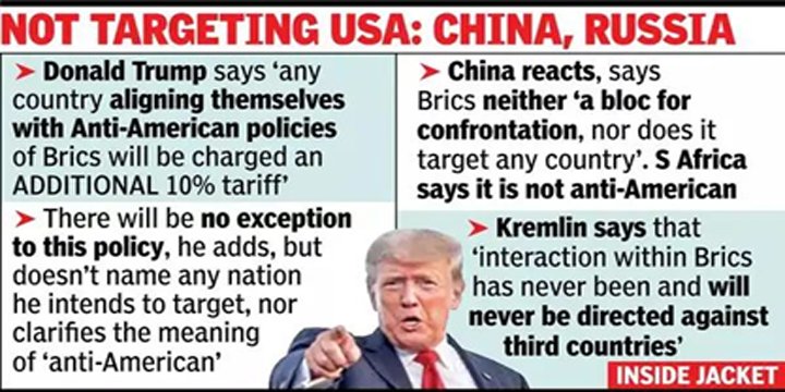 Why Donald Trump Is Targeting Brics?