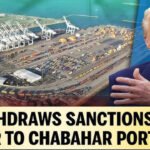 US WITHDRAWS SANCTIONS WAIVER ON CHABAHAR