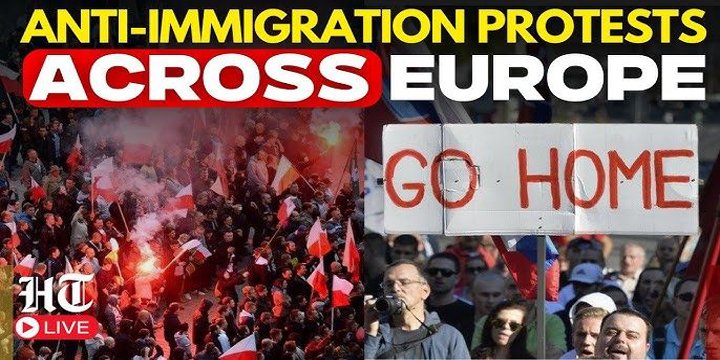 ANTI IMMIGRATION PROTESTS