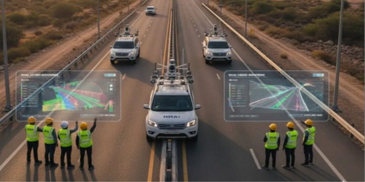 NHAI’S NETWORK SURVEY VEHICLES