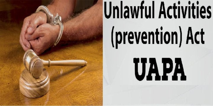 UNLAWFUL ACTIVITIES PREVENTION ACT, 1967
