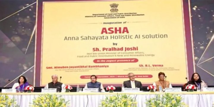 CENTRE LAUNCHES ASHA AI PLATFORM FOR PDS FEEDBACK