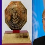MICHELLE BACHELET RECEIVES INDIRA GANDHI PEACE PRIZE