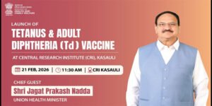 LAUNCH OF TETANUS & ADULT DIPHTHERIA VACCINE