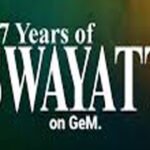 SWAYATT COMPLETES 7 YEARS ON GeM