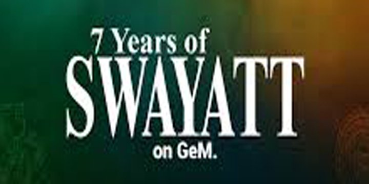 SWAYATT COMPLETES 7 YEARS ON GeM