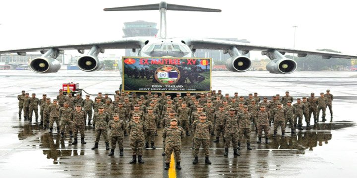 INDIA THAILAND JOINT MILITARY EXERCISE: MAITREE-XV